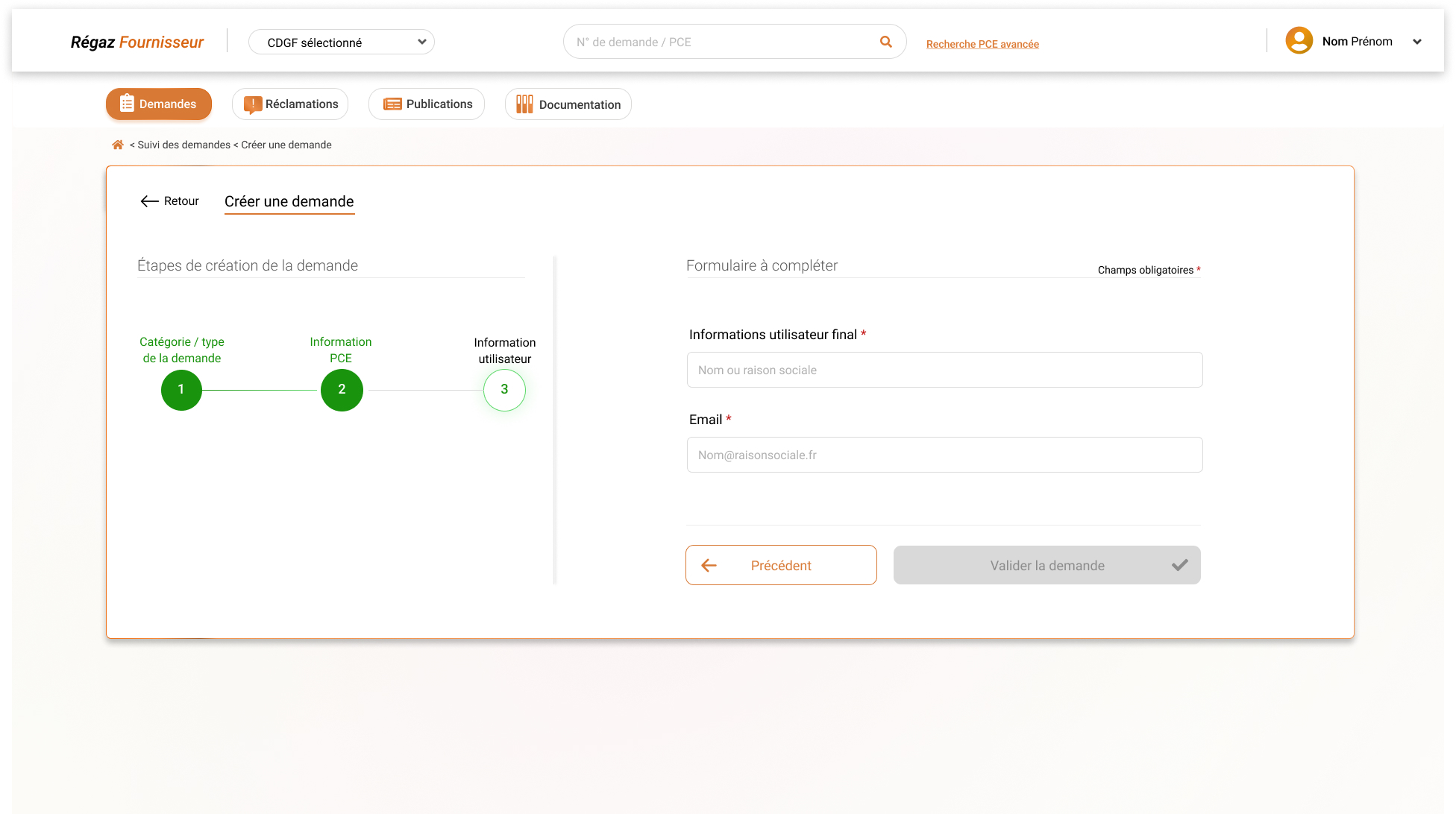 Accès au Résultat de la recherche